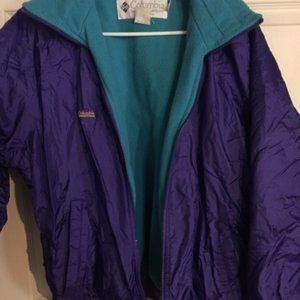 Columbia vintage 80's ski jacket W-L fleece lined Used